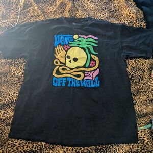 Large black vans tshirt